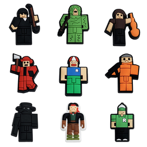 Breloques de chaussures Roblox en PVC attrayantes en gros, décorations lumineuses pour enfants, décorations de chaussures sur le thème du jeu - Product Image 4