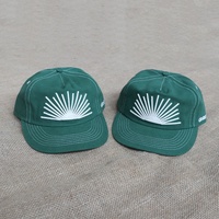 Gorra Snapback de Lona de Algodón de 5 Paneles sin Estructura para Hombre, Personalizada al por Mayor, de Alta Calidad, con Visera Plana y Logotipo Bordado en 3D, Estilo Vintage
