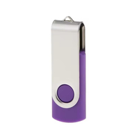 Clé USB rotative en métal, USB 3.0, prise en charge de l'encryption, logo personnalisé, puce de classe A, plusieurs couleurs, clé USB cadeau