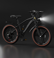 Top qualité 21 vitesses 20 pouces vtt enfants vélo de montagne pour garçons et filles fourche en acier en aluminium système de frein à disque avec lumière