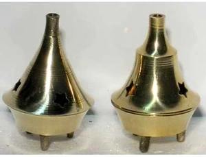 Porte-encens en laiton, porte-encens moderne en aluminium pour la décoration de la maison, pour les pots à bougies de luxe et la décoration de Noël - Product Image 2