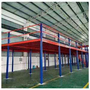 Интегрированная складская стеллажная система со стальным мезонином для оптимизации пространства - Product Image 1