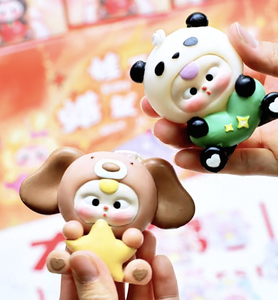 Baby Drie <span class=keywords><strong>Wax</strong></span> Is Je Kawaii Blinde Doos Schattige Speelgoedset Zachte Pluizige Dieren Kaars Voor Meisjes Kids Cadeau - Product Image 2