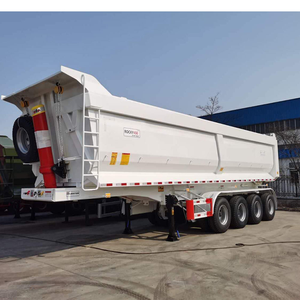 Nuevo Semirremolque Volquete Tipo U de 3 o 4 Ejes, 50-100 Toneladas, 40-50 Metros Cúbicos, Transmisión Automática, Diésel, para Carbón - Product Image 3