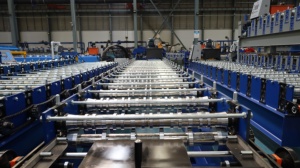 Tự động hình thang tấm cuộn hình thành máy màu thép ngói làm máy móc thiết bị mang thành phần cốt lõi sử dụng sàn - Product Image 2