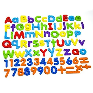 Alphabet magnétique EVA coloré en gros pour apprendre l'anglais