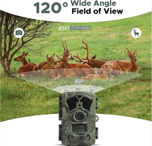 Mini caméra de chasse MN8W, caméra <span class=keywords><strong>pour</strong></span> <span class=keywords><strong>animaux</strong></span>, 1080P, IR, caméra de surveillance de sentier sauvage, étanche IP65, déclencheur de <span class=keywords><strong>mouvement</strong></span>, pièges <span class=keywords><strong>photo</strong></span> - Product Image 4
