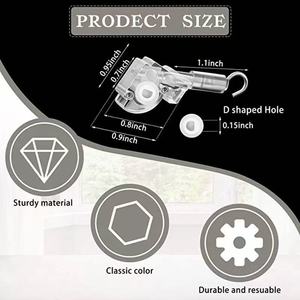 Mecanismo de Inclinación de Plástico para Persianas Venecianas, Componentes de Persianas Inalámbricas de Alta Calidad con Certificación ISO, Utilizado para Fábrica - Product Image 4