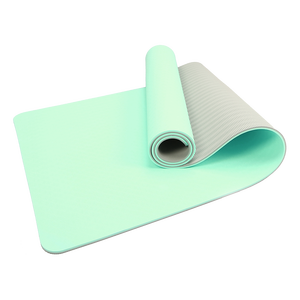 Tappetino Yoga <span class=keywords><strong>YM</strong></span> Personalizzato, Spessore 8mm, in TPE Antiscivolo, con Cinghia per il Trasporto, Design Pieghevole, Ecologico, Stampa Logo, Uso Universale, Cina - Product Image 1