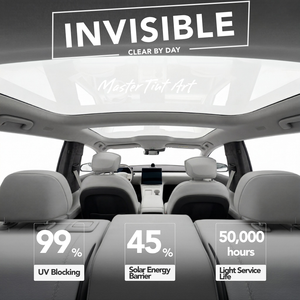 Película Fotoeléctrica OMTD Personalizable para Techo Panorámico, Película LED con Patrón de Cielo Estrellado para Decoración Interior de Automóviles - Product Image 4