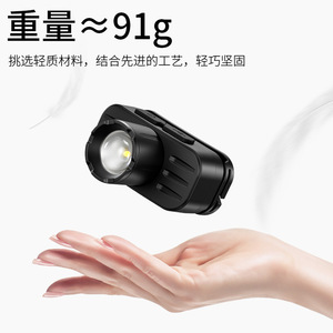 Shenhuo Outdoor Zoom Headlamp Rechargeable LED Waterproof Adjustable Focusing <b>Mining</b> <b>Lamp</b> 18650 Battery Long Range High - Product Image 3