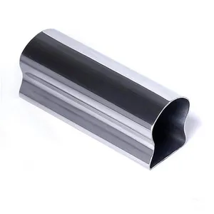 Alta qualidade alumínio cusn8 tubo oval plana aço hexagonal tubos especiais
