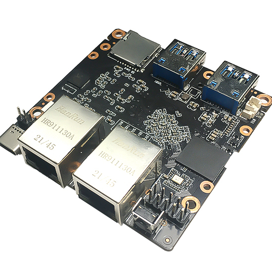ODM New Embedded Computer Board RK3399 Linux Android Industrial Mini-ITX PC Motherboard SATA Hard Drive Interface DDR4 Memory
