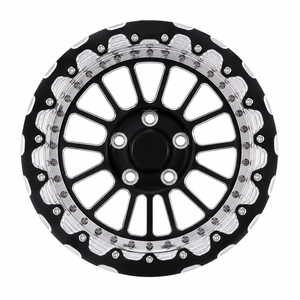 ล้อฟอร์จบิลเล็ตบีดล็อคขนาด 15x10 15x12 สำหรับรถดราก์ 5x114.3 5x4.5 สำหรับถนนและสนามแข่ง สำหรับรถฟอกซ์บอดี้ นิวเอจ มัสแตง - Product Image 2