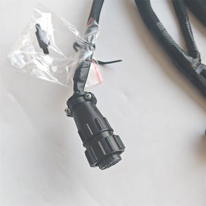 IATF16949 Hydraulischer Anhänger Schwerlastmaschinen Kundenspezifischer 9-poliger Runder Wasserdichter Steckverbinder Kabelbaum-Fabrik mit Carling-Schalter - Product Image 1