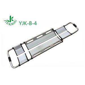 Camilla de cuchara de aluminio ligera y duradera para emergencia médica Transferencia de pacientes Potencia manual con correas de seguridad - Product Image 1