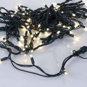 Luci a Stringa LED Bianco Freddo Impermeabili, Cavo in Gomma Nera IP65, per Decorazioni Natalizie Esterne Commerciali Resistenti alla Pioggia e al Neve - Product Image 2