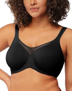 Soutien-gorge sans armature pour femmes grande taille Under Lulu Custom Plus <span class=keywords><strong>Size</strong></span>, couvrant entièrement, confortable et frais, avec minimisateur pour poitrines volumineuses - Product Image 1