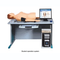 Système d'entraînement d'auscultation en ligne, simulateur d'enseignement de palpage abdominale et d'auscultation, modèle de mesure de la pression artérielle