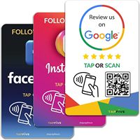 Google Good Reviews Tap Card Tiktok Ins Facebook Pvc Stand Table Sticker Restaurante Tienda por TapFive Instant Fast Reviews