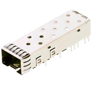 0747540104 Connecteur de cage SFP+ 1x1 pour fibre <span class=keywords><strong>optique</strong></span> enfichable Ethernet 2007194-1 - Product Image 1