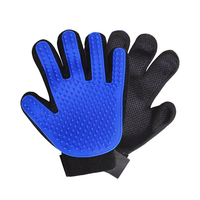 Gant d'épilation pour animaux de compagnie en Silicone écologique pour chiens doux démêlage nettoyage bain outil de toilettage brosses Type Application