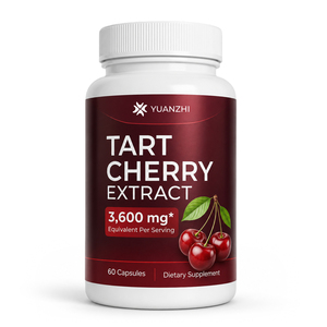 Cápsulas de Suplemento de Cereza Ácida para el Confort Articular, Suplemento Antioxidante Natural de Extracto de Cereza Ácida, Cápsulas para el Ácido Úrico y las Articulaciones - Product Image 1