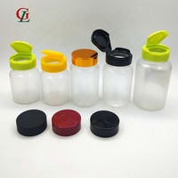 Flacon DE Comprimés POUR ANIMAUX En Plastique Pilule Médecine Capsules Bouteilles Pharmaceutiques Contenant Offre Spéciale 60/100/150cc mat Écran D'impression