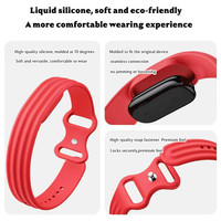 Bracelet en silicone pour Google Fitbit Air Band, bracelet intelligent, bracelet de sport, adapté aux moniteurs d'activité sans écran