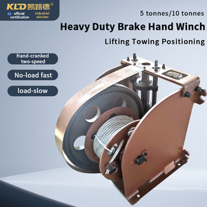 Nhiệm vụ nặng nề của nhãn hiệu Worm Gear <span class=keywords><strong>Ratchet</strong></span> <span class=keywords><strong>winch</strong></span> 5 tấn/10 tấn bằng tay vận hành tời với tay cầm có thể tháo rời - Product Image 2