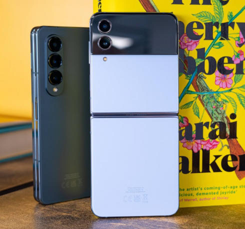 Z Flip 4 Original Used Smartphone Second Cellular for Amsung Z Flip4 Telephone for Amsung Z Flip4 Foldable Mobile Cellphones