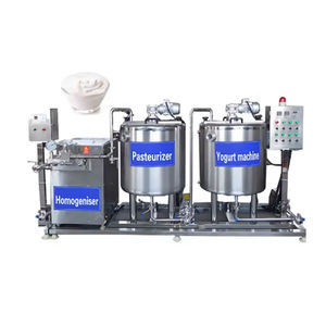 Homogénéisateur en acier inoxydable, petit pasteurisateur de lait, équipement de pasteurisation de jus de fruits, ligne de produits laitiers au yaourt grec - Product Image 1