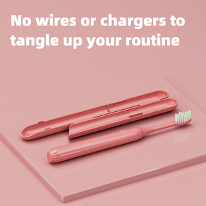 Temporizador Inteligente Escova De Dentes Elétrica Micro Vibração Cerdas Dentes Polimento Escova De Dentes Elétrica Brilhante Com 2 Cabeça De Escova De Recarga - Product Image 4