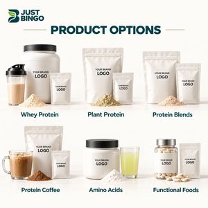 Fabricación OEM de Suplemento de Proteína Halal en Polvo con Impresión de Etiquetas y Diseño de Empaque para Pedidos al por Mayor y a Granel - Product Image 6