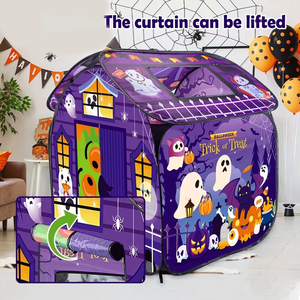 Durevole per bambini gioco tenda facile da montare casa di Halloween per bambini e bambine e ragazze morbido Pop up tenda giocattolo - Product Image 4