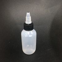 Bouteille en LDPE de 2 oz, bouteille de sauce, bouteilles en plastique vides