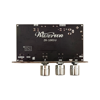 ZK-1001U AUDIO WUZHI avec Boost Mono 100W BT Module de carte d'amplificateur de haut-parleur Treble Bass TWS DIY TPA3116D2 AMP Wuzhi Audio APP