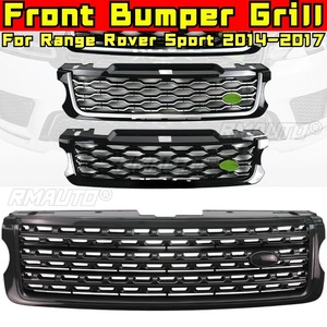 สำหรับ Range Rover Sport 2014-2017 อุปกรณ์ตกแต่งรถยนต์ กระจังหน้ารถ กระจังหน้าแบบแข่ง กระจังกันชนหน้า ชุดแต่งกระจังหน้า - Product Image 1