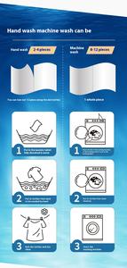 ورق غسيل فقاعي عطري يدوم طويلاً، صديق للبيئة، خالٍ من الملوثات الضارة، متخصص من المصنع - Product Image 6