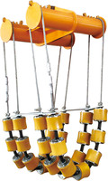 Suhigo Factory Direct Nacelle suspendue pour travaux en hauteur, échafaudage suspendu de construction, charge maximale 35000 kg, couleur noir/jaune