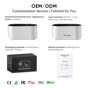 Diffuseur d'huiles essentielles portable sans eau avec logo personnalisé, alimenté par USB, machine à parfum d'huile pure, nébuliseur silencieux pour la maison et le bureau - Product Image 6