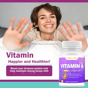 Cápsula de vitamina A OEM, productos de belleza, suplemento para el cuidado de la piel de grado alimenticio para adultos, certificado Halal - Product Image 2