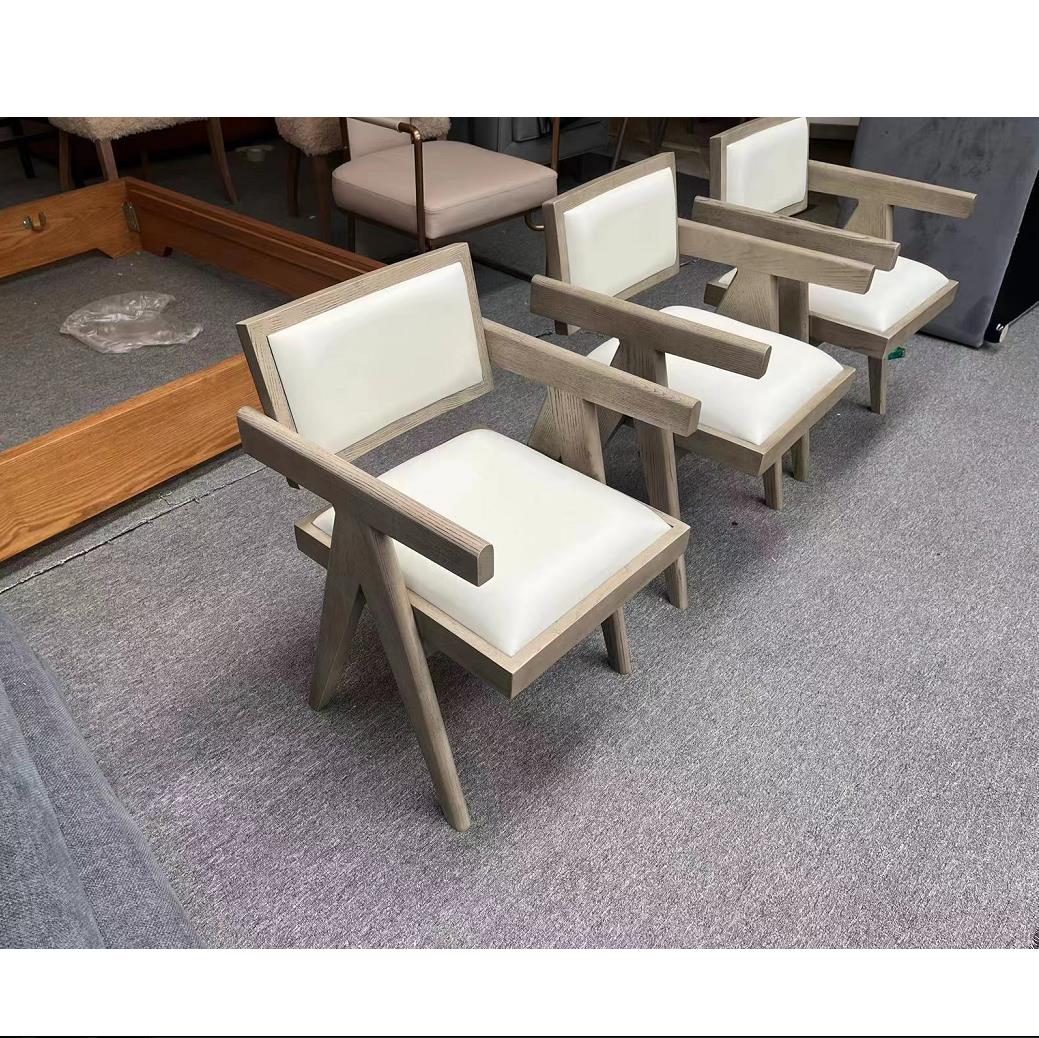 Indoor furniture kitchen restaurant customized luxury wood dining chair