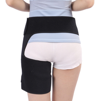 Attelle de compression pour soulagement des douleurs lombaires, des ischio-jambiers, des articulations, des hanches, de la sciatique, de la hanche, de la cuisse et de la zone inguinale, protection contre les tensions et l'arthrite