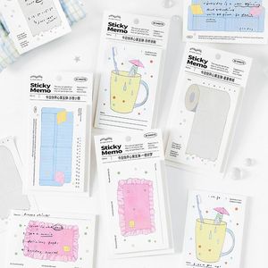 30 fogli/confezione di note adesive di oggi, decorazioni da parete adesive per messaggi e promemoria dei pianificatori - Product Image 1