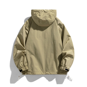 <span class=keywords><strong>Chaqueta</strong></span> Cortavientos Anorak Personalizada para <span class=keywords><strong>Hombre</strong></span>, Fabricantes, Cierre de Cremallera 1/4, Nailon Impermeable, Logotipo OEM, Repelente al <span class=keywords><strong>Agua</strong></span> - Product Image 2