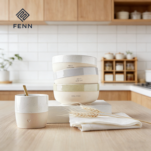 Taza <span class=keywords><strong>de</strong></span> Café <span class=keywords><strong>de</strong></span> Cerámica Personalizada con Grabado FENN, Regalo Minimalista Personalizado, Taza <span class=keywords><strong>de</strong></span> Gres Vintage para Leche, Desayuno y Café - Product Image 3