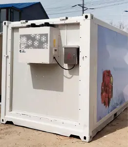 Unidad de refrigeración Unidad de condensación montada en la pared de alta y baja temperatura para cámara frigorífica pequeña Unidad de condensación monobloque de 1hp