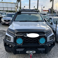 Kit de protection de pare-chocs en maille pour pick-up JAC T9 2024+ avec support de phare, pare-chocs avant tout-terrain en acier, pièces de tuning