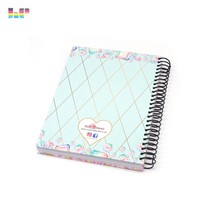Impression personnalisée de cahier de bureau à spirale A5 sur demande